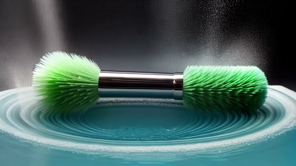 proper care and cleaning of facial brushes